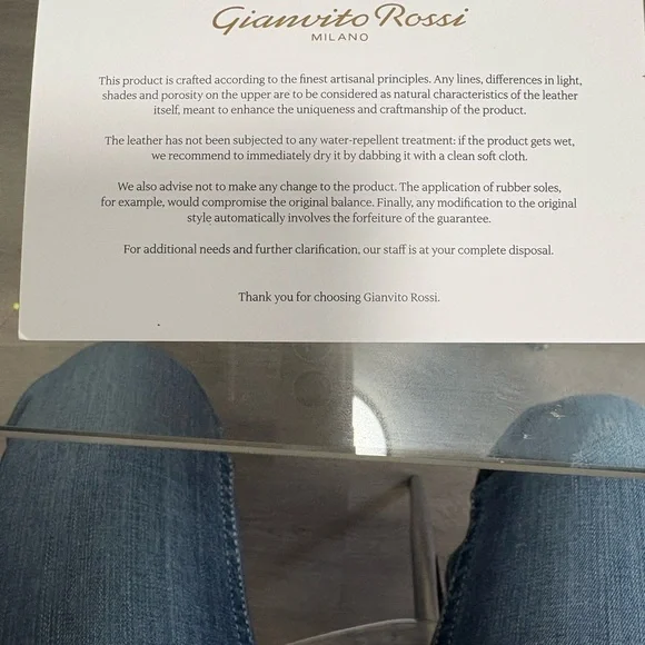 Gianvito Rossi Silver and Clear Heels - Picture 3 of 4